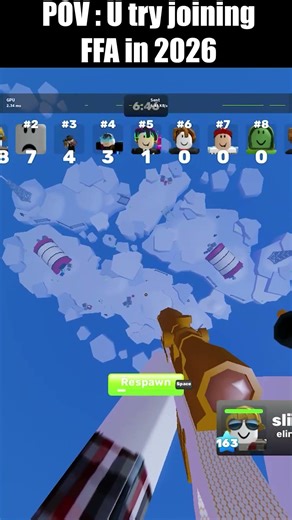 Rivals FFA these days 😭 #robloxrivals #viral #shorts