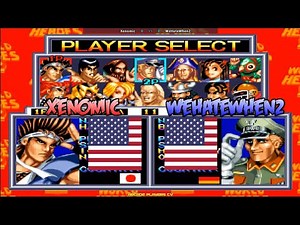 World Heroes 2 ➤ Xenomic (Usa) vs WeHateWhen2 (Usa) wh2