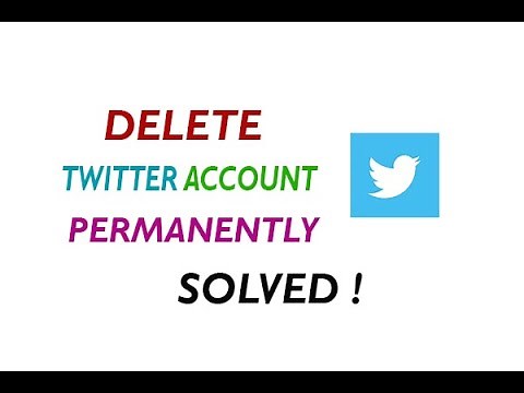 ✅ How to Delete Twitter Account Permanently