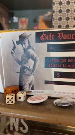 @strangedaystore on Instagram: "Open 9am-5pm for all your last minute gifts 🎁 🔥 We have a large collection of cute gifty items to personalise to your loved ones~ Playboys, Name Patches, Prayer Candles, Pins, Wallets, Key Fobs, Coin Purses, Matchbooks, Bumper Stickers, Truckers, Keyrings, Jewellery, Bandana’s + Scarves, Boot Care Packs, Tote Bags, Belts, Cowboy Hats, Bucket Hats, Weekender Bags, Mexican Rugs + Pillowcases, Bolo’s , Buckles, Sunglasses, Dog Wear … just to name a few ;) Or grab a