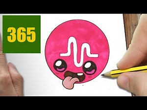 TUTORIAL COMMENT TIRER LE LOGO MUSICALLY KAWAII - HOW TO MUSICALLY KAWAII