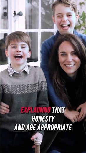 Kate Shares How She Handles Difficult Talks with Her Children