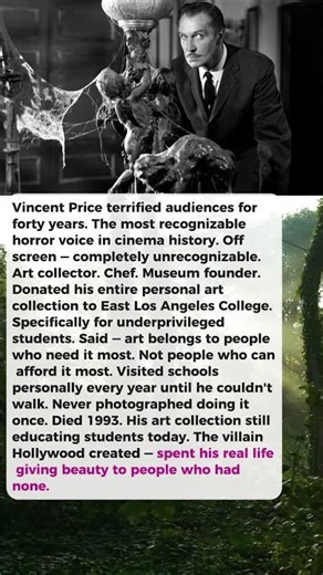 He Was Hollywood's Biggest Villain on Screen. He Spent His Life Saving Children Off It.