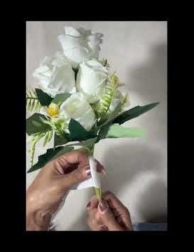 DIY Bridesmaid Bouquet Tutorial 🌷 Easy & Budget Friendly