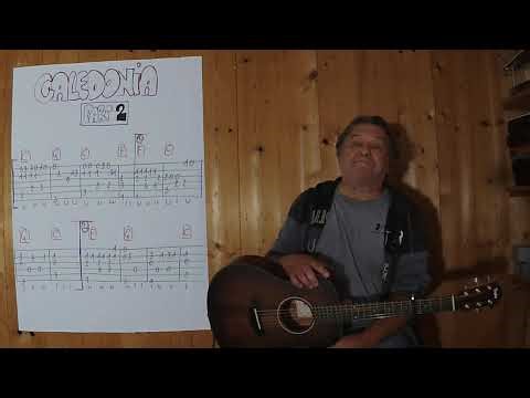 GUITAR Lesson # 666: CALEDONIA (Dougie MacLean) - PART 2