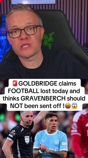 🚨MARK GOLDBRIDGE claims FOOTBALL lost today as MAN CITY win 3-0 against LIVERPOOL at ANFIELD !🤬😱 #fyp #markgoldbridge #liverpool #liverpoolfc #mancity