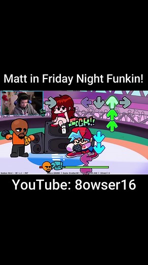 Playing as Matt from Wii Sports in Friday Night Funkin Gaming Video