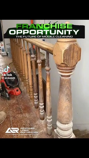 Mobile Laser Cleaning Business Opportunity in a $260 Billion Dollar Industry. #mobilebusiness #lasercleaning #woodrestoration #CabinetRefinishing #paintstripping #painter #viral #fypシ #furniturerefinishing | Advanced Laser Restoration LLC