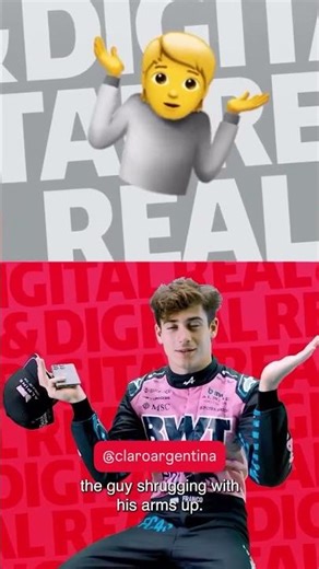 Franco tells us what his favorite emoji is 😂 #colapinto #francocolapinto #colapintof1