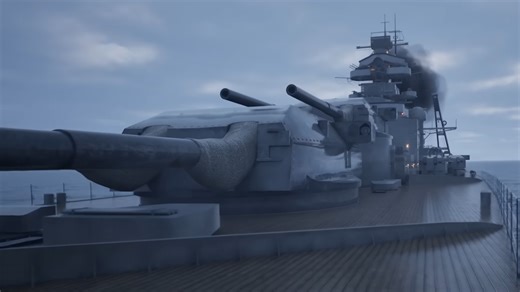 What made the Bismarck the most feared ship in the Atlantic