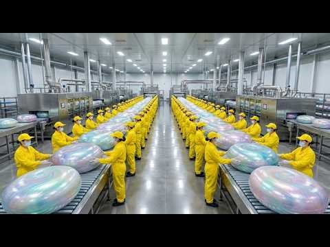 Inside a Soap Factory: How Raw Oil Becomes Perfect Bars (Mesmerizing Process)