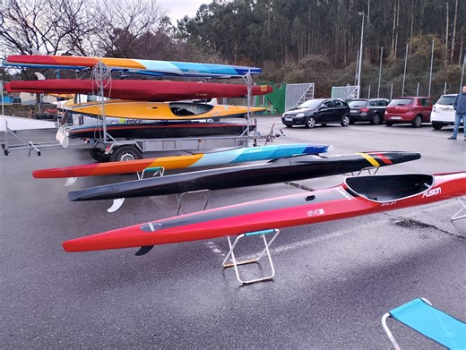 Joaquín Campo- Osorio (Club Piragüismo Los Albiones de Navia) valora muy positivamente los resultados que sigue cosechando Lucía Val - ORT Noticias del Occidente de Asturias