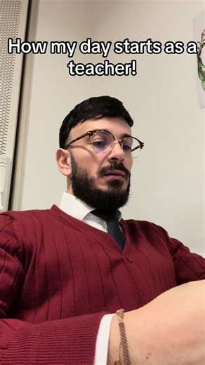 How my day starts as a teacher! #fyp #teacherlife #getteadywithme #techer