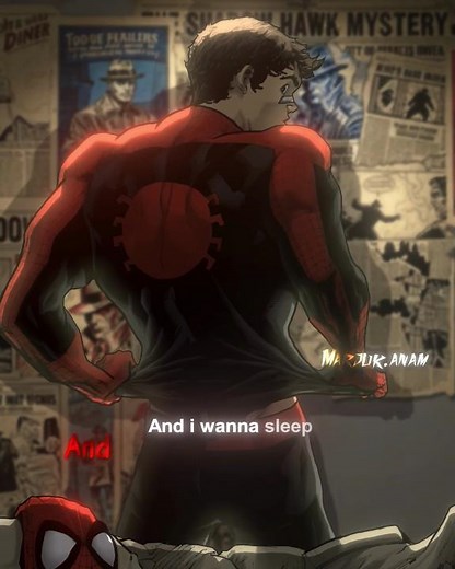 【 Spiderman - Im tired 】 Marvel「Comic Edit」 #edit #marvel #spiderman #comic