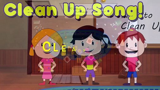 Clean Up Song for Children - Kindergarten and Preschool Song by ELF Learning-oY-H2WG