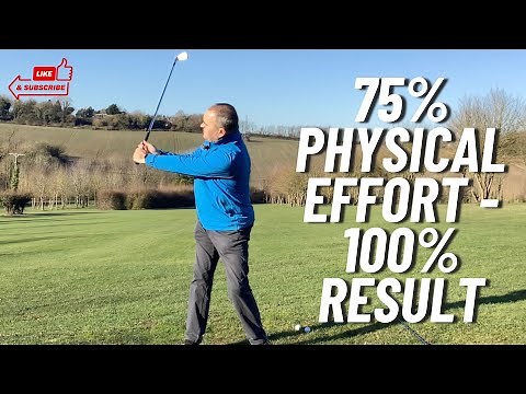 75% Physical Effort For 100% Result | My Swing Explained
