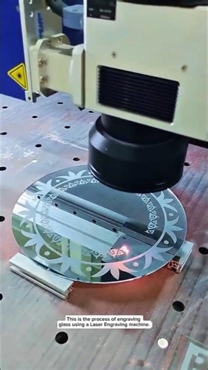 Precision Laser Engraving on Glass – High-Detail Mirror Etching Process
