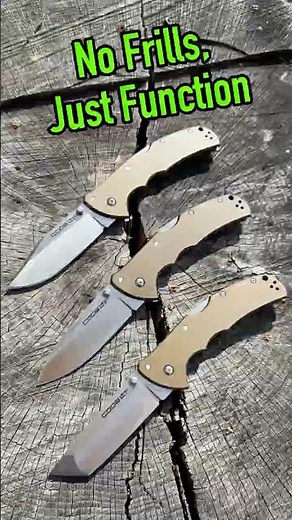 CODE 4. The zero frills folder from Cold Steel!! #edc