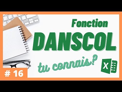 #16 - Tu connais la fonction DANSCOL? | Excel
