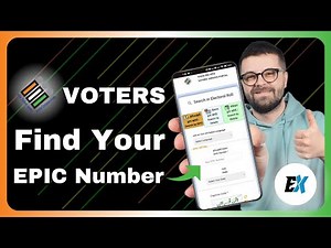 How to Find Your EPIC Number on Voter ID Card - Check Your Voter ID EPIC Number