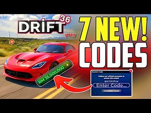 ⚠️NEW!💥[CODE]⚠️ DRIFT 36 ROBLOX CODES 2025! DRIFT 36 NEW WORKING CODES 2025!