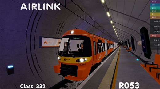 Roblox SCR 驾驶class 332 在R053 驾驶机场线水缸车