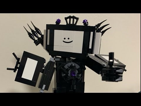 Titan TV man build In LEGO (FULL TUTORIAL)