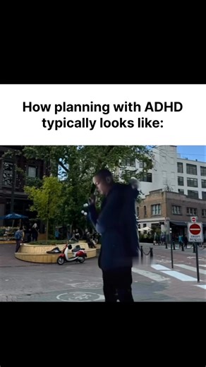 ADHD MOOD | Me: “Okay, I’m going to sit down, plan my life, and finally get my sht together.”* Also me 7 minutes later: color-coding a planner I will... | Instagram