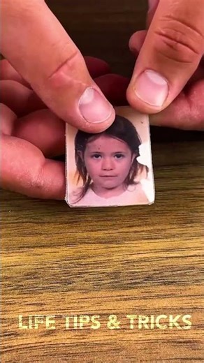 DIY printed photo keychain #creative #photo #keychain #trick