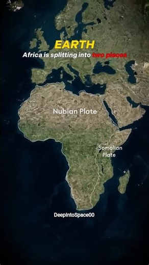 Africa is Splitting Apart: The Future of Our World Map 🌍