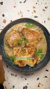 40 Garlic Clove Chicken | #chickenrecipe #garliclover #comfortfood #recipe #dinnerideas