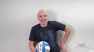 Coaches, add this setting and quad strength drill to your next virtual practice! Challenge your players to see how many sets they can do while holding a 1 minute wall sit 🏐🙌 Do you need more drills that can be done at home? Visit our Home Drills & Skills Challenge series: https://buff.ly/3brUn6R | The Art of Coaching Volleyball