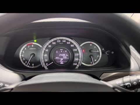 Honda Accord 2016 Startup Sequence