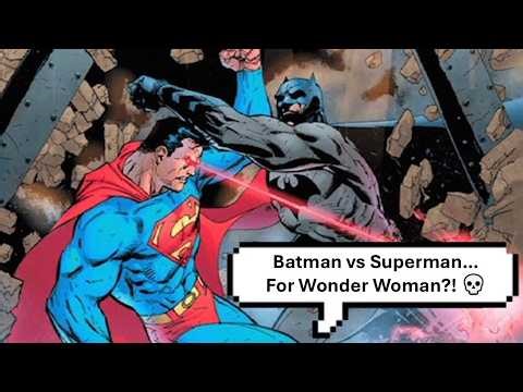 Batman vs Superman… For Wonder Woman?! 💀