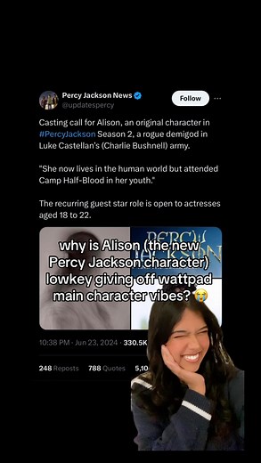 seeta ⟡ ݁ ˖ on Instagram: "luke castellan x reader enemies to lovers slow burn 150K words ••• #percyjackson #pjo #percyjacksonandtheolympians #lukecastellan #percyjacksoncast #pjocast #percyjacksonmemes #wattpad #fanfic #rickriordan #seetaslibrary #bookish #reader"