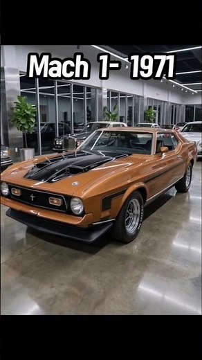 Ford Mustang Mach 1 Evolution 🔥 56 Years of Muscle