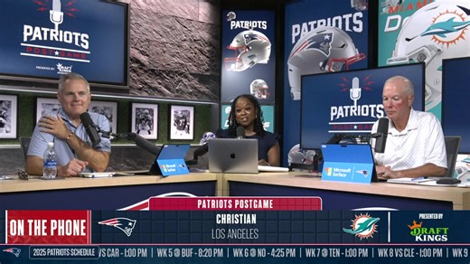 LIVE: Patriots Postgame Show NE vs. MIA Catch the Patriots Postgame Show as they break down today's game. | New England Patriots