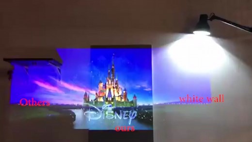 How to distinguish the UST screen and normal screen for the UST projector #projector #ustscreen #yinzam #ustprojector #homecinema #beamer #proyector