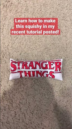 Learn how to make a Stranger things paper squishy