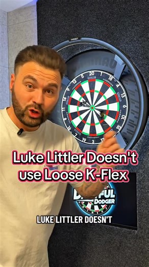 I bet you didn’t know this.... Luke Littler Doesn’t use Loose K-Flex 😱 it’s something else #darts🎯 #dartfuldodger #lukelittlerdarts #kflex #creatorsearchinsights | Lloyd Freeman