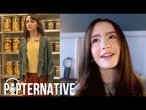 Clara Stack on Filming the "Crazy and Gross" Pickle Scene in IT: Welcome To Derry