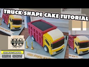 truck shape cake tutorial