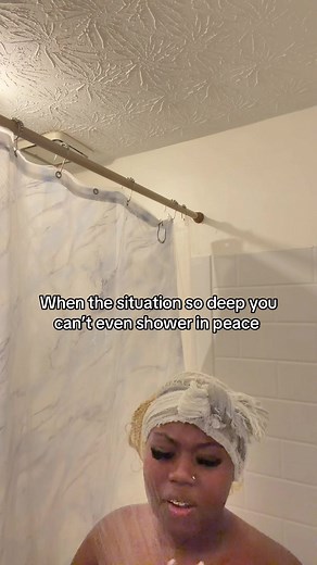 Gotta talk it out with myself in the shower #fyp #viral | shower