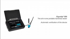 Proceq Equotip 550 Leeb Hardness Tester Verification Guide