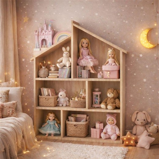 DIY Wooden Furniture Plans | Doll House| Woodworking Project PDF | Digital Download Blueprint - Etsy