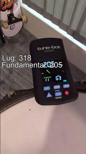Perfect Snare Drum Tuning with Tunebot. #tunebot #drummer #snaredrums #drums