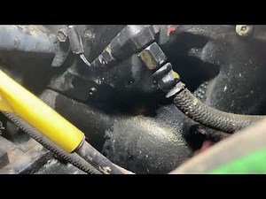 Mack 2002 E7-460 le estamos cambiando un injector