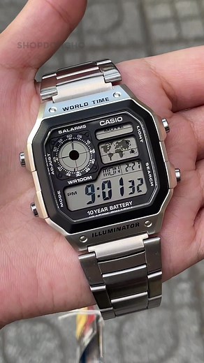 Casio AE-1200WHD-1AVDF Waterproof Men's Watch Review
