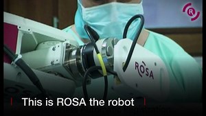 A woman from Hull will be one of the first people to have pioneering brain surgery using a robot. Thanks to Zimmer Biomet Robotics for the pics of ROSA the robot: | BBC East Yorkshire