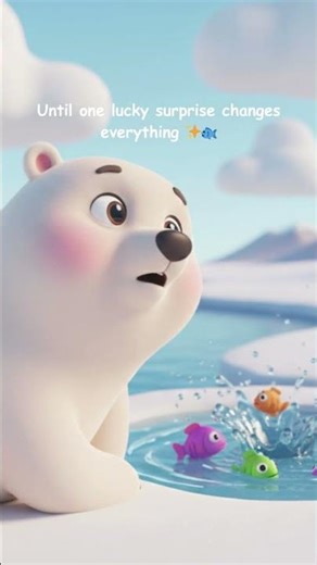 The Lazy Polar Bear 🐻‍❄️ | Funny Cartoon Story for Kids & Family | Animated Short